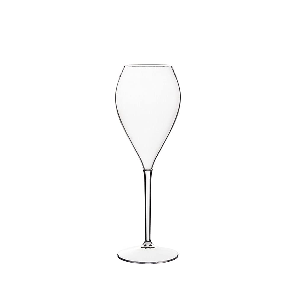 Flûtes Lounge 24 cl en plexi pour éviter la casse lors des fêtes