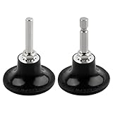 Mixiflor 2 Pack Quick Change Disc Pad Holder, Roloc Disc Pad Holder, 2 Inch Sanding Discs Holder Roll Lock Disc Pad Quick Change Disc Adapter with 1/4' Shank for Die Grinder Power Drill Driver