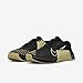 Nike Metcon 9 (Team) Men's Workout Shoes (FD5431-001, Black/Vegas Gold/Smoke Grey/White) Size 12