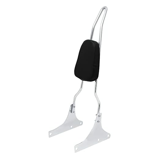 Rear Backrest Sissy Bar For Harley Davidson Heritage Softail FXSTC FLSTC Springer FLSTS Fat Boy EFI FLSTF,Chrome