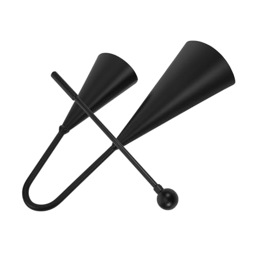 Toddmomy Metal Double Trumpet Bell Bell Percussion Instrument and Girls Music Instrument Develop Rhythm Sense