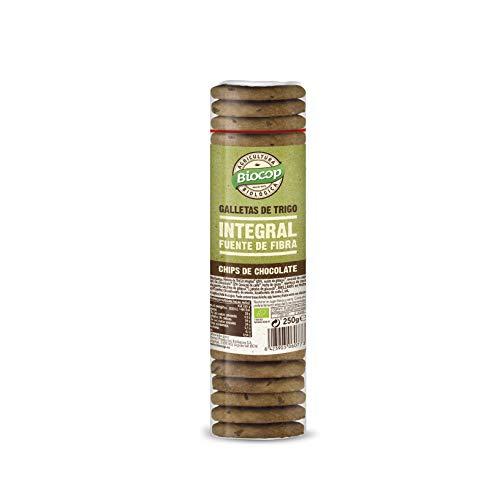 Biocop Galleta Integral Chips Chocolate 250G, Estándar, Único