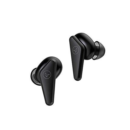 Libratone Track Air True Wireless Earbuds Stylish Design Great Sound, Noise Isolation Earphones,Sweat-Resistant for Workout, Ultral-Light Small,Long Battery Life Black