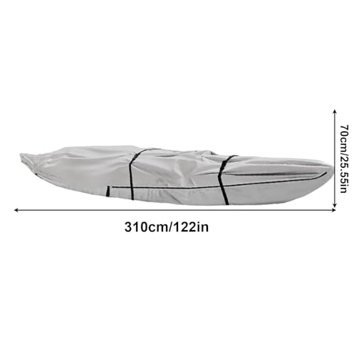 Housse de kayak imperméable bâche canoë fermeture éclair garage - 6
