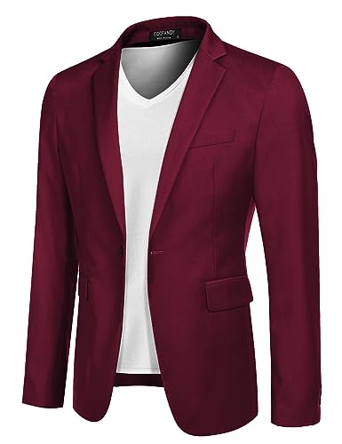 Burgundy Blazer
