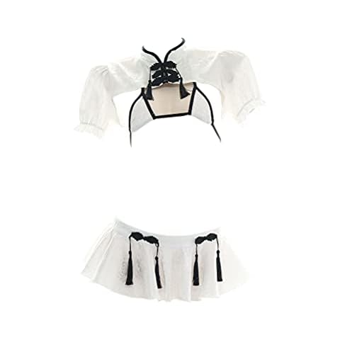 French maid costume for women Maid Outfit Anime Cosplay Costume Sexy lingerie for cosplay (T0123) Cover