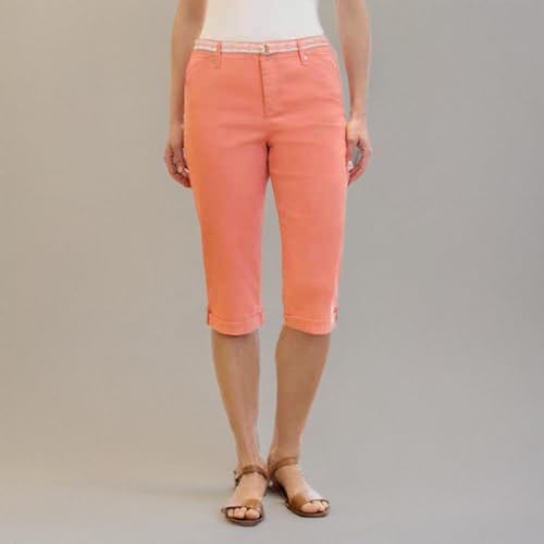 Gloria Vanderbilt Women's Avery Pull on Slim Fit Skimmer Short4