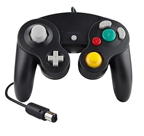 DARLINGTON & Sohns 2 manettes Noir Rouge + câble d'extension pour Manette Nintendo Game Cube Noir Extension GC câble Nintendo Wii – vue 4