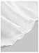 MakeMeChic Women's Renaissance Costume Pirate Tops Off The Shoulder Bell Sleeve Lace Up Peasant Blouse White Small