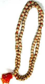 Tulsi 108 Perlen religiöse Rosenkranz (Japa Mala) Bead Größe 8 mm Cover