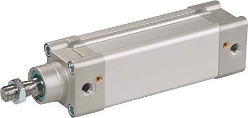 Normzylinder KDI-032-0025-A-PPV-M-K14 - Doppeltwirkender Pneumatik-Zylinder Typ KDI-...-A-PPV-M-K14 nach DIN ISO 15552 mit Edelstahl-Kolbenstange und Positionserkennung