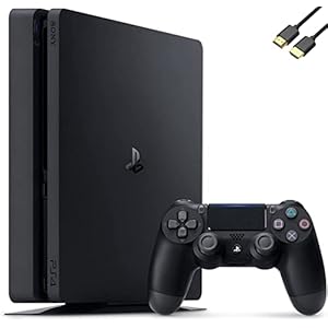 Newest Playstation 4 1TB Slim PS4 Gaming Console, Wi-Fi 5, Bluetooth 4.0 with U Deal HDMI (Renewed) [video game]