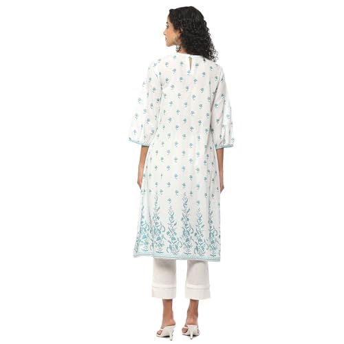 Image of BIBA Women Cotton Straight Printed Kurta