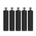 Waterdrop Upgrade NSF/ANSI 372 Certified Water Filter, Silver Ions Added, Replacement for Berkey® BB9-2® Black Filters (Pack of 2) & Water Filter (Pack of 3)