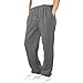 Boys Joggers Sweatpants Casual Straight Leg Open Bottom Baggy Sweat Pants with Pockets Kids Clothes, Boys Sweatpants Size 10-12