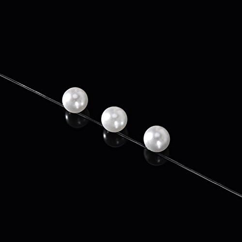 1 mm Elastic Stretch Beading Thread Craft Jewelry Bracelet Making Cord String, 30 m, Clear