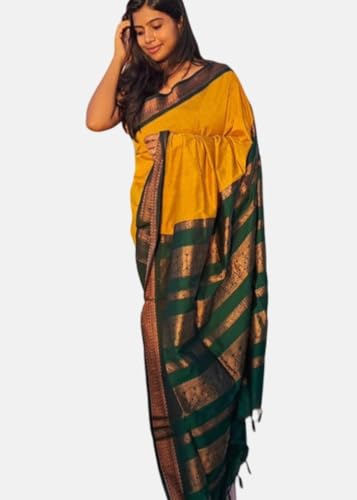 Image of gadwal cotton sarees