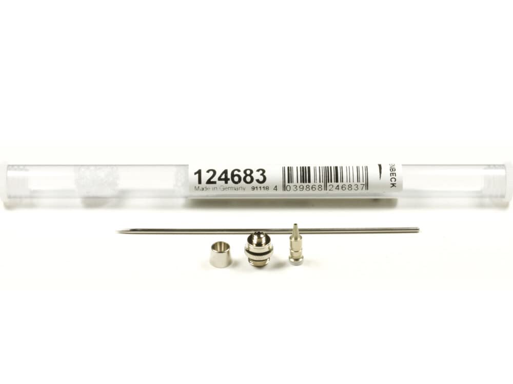 Kit completo 1.0 ago, duse e puntale per aerografo Colani