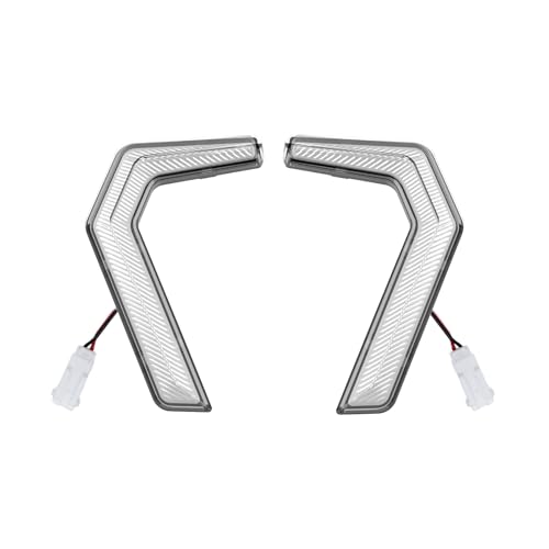XUTVOTOR Fang Lights for Polaris General XP 1000, LED Grille Accent Lights Signature Assembly Lights Grill Lamps Compatible with Polaris General 1000/4 1000/ XP/ XP4 1000 2016-2024 Accessories(2PCS)