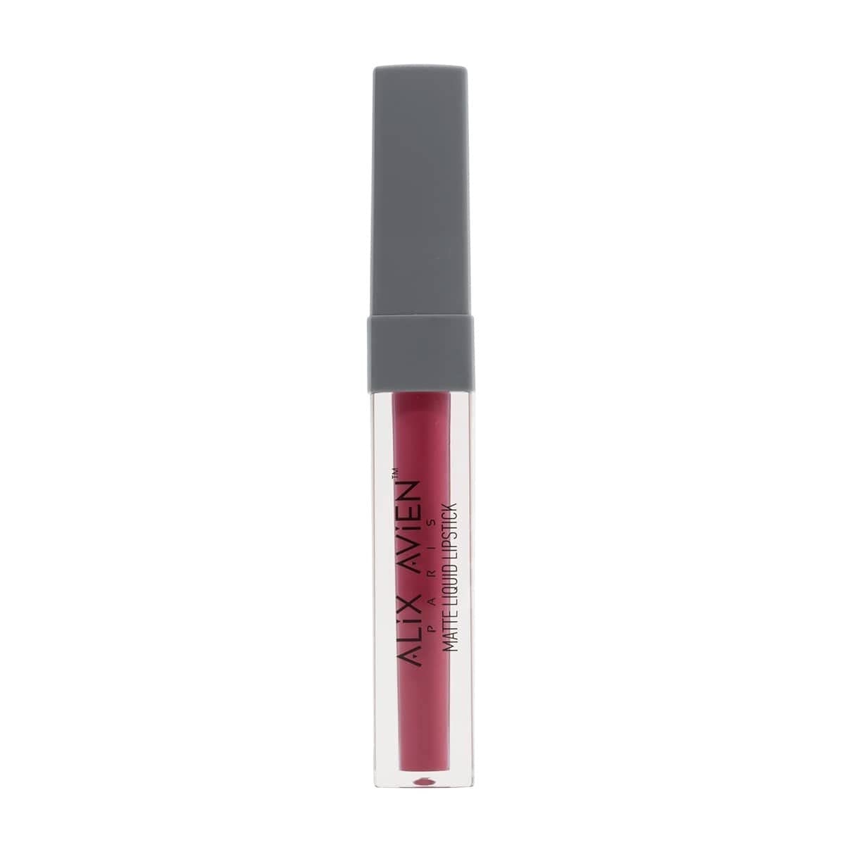 ALIX AVIEN Uzun Süre Kalıcı Kadifemsi Kuruma Yapmayan Mat Likit Ruj - Matte Liquid Lipstick 515 Royal Cranberry