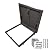 Commercial Roof Access Hatch 20" 22" 24" 30" 32" 34" 36" 38" 40" Length Roof Hatch Rooftop Hatch Cover Plate Attic Basement Exit Covers Roof Hatch Door Skylight For Wellheads Cellar Manhole(Black,32"x