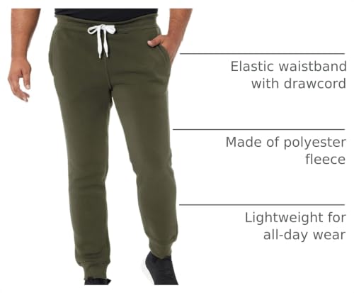 Image of Southpole Fleece Joggers for Men with Pockets