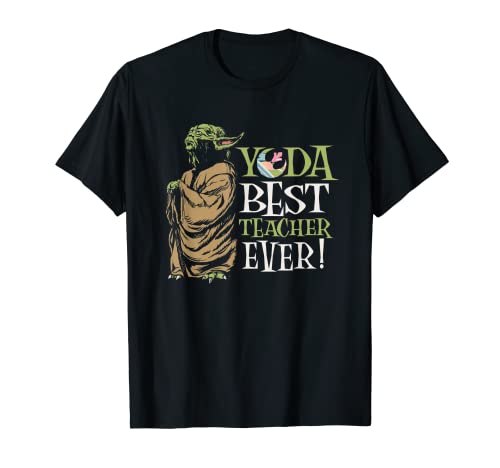 Star Wars Yoda Best Teacher Ever T-Shirt