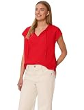 chile 62 trainers Scollo a spacco con nastri Street One Studio Camicia con Lacci Chili Rosso 46