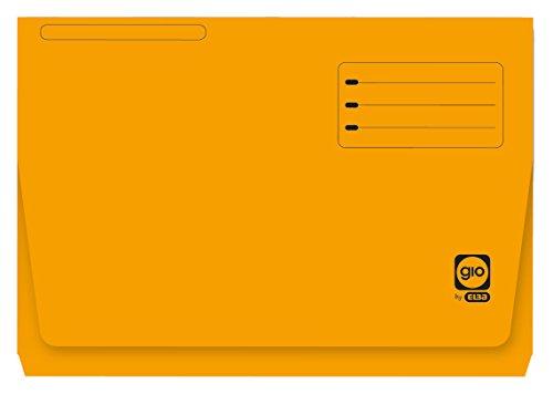 Chemises avec poche Elba Gio jaune lot de 25 chemises à rabat dossier