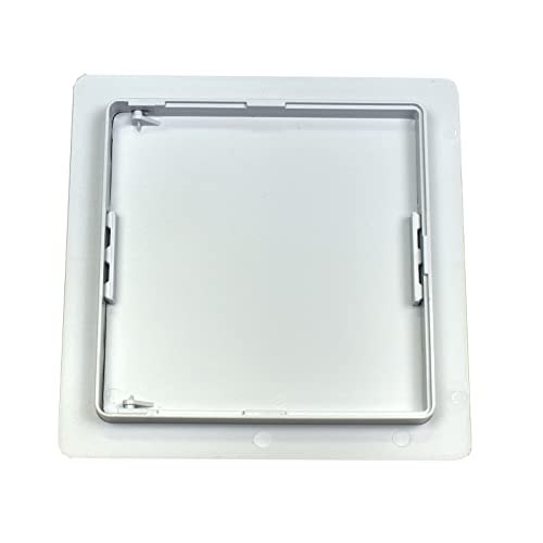 Arctic Hayes Surface Mounted Access Panel, 200 mm Length x 200 mm Height, White, 200 x 200 mm - Image 2