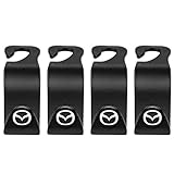ONEMAJI 4 Pièces Crochets Appui tête Voiture pour Mazda MX 5 RF ND MX5, Support Organisateur Siège Arrière Sac à Main Suspension Stable Rangement Intérieur
