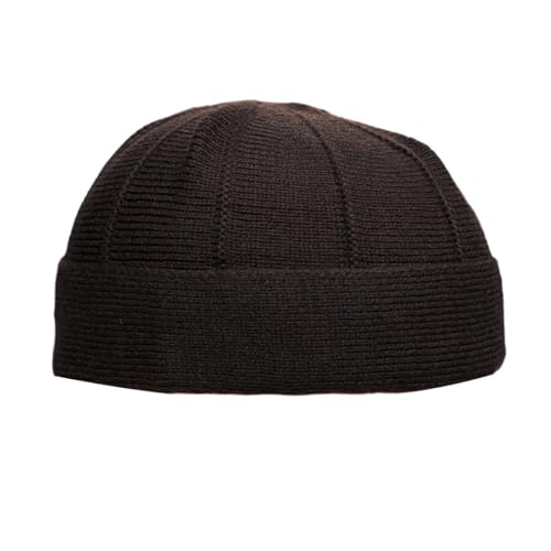 Image of ICH Premium Knitted Cap Model No. (N-02) | Stretchable Free Size Kufi Cap | Soft, Comfortable & Breathable Headwear, Prayer, Travel & Casual Use