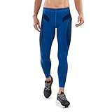 HOKO - Malla Larga de Compresión Uniforme Kobe para Hombre | Aislamiento Térmico y Rendimiento Invernal | Evacuación del Sudor | Ideal para Cualquier Deporte y Running | Color Azul, Talla M