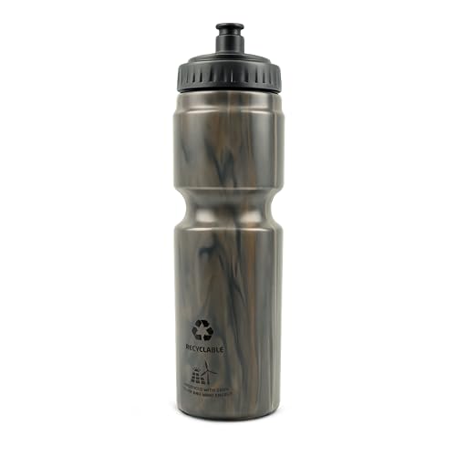 Image of TOTAL Sipper Bottle for Gym, Running, Cycling BPA-Free Sports Water Bottle with Push /Pull Leakproof Cap Lightweight, Durable & Reusable Bottle for Outdoor Fitness Use - Multicolor 800 ML