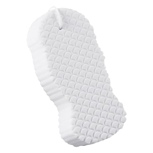 Esponja de ducha suave - depurador de baño ultra 3D, cuerpo exfoliante suave | Gran hojaldre de spa absorbente con característica de secado rápido, cómodo accesorio de lavado para adultos niños cuidad