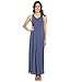 BCBGMAXAZRIA Women's Raeghan Twisted Back Tank Maxi Dress
