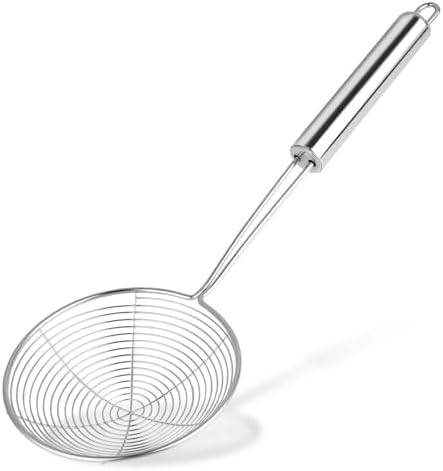 Steel Spider Strainer Skimmer Ladle - Wire Strainer Pasta Skimmer...