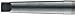 Cleveland 2470 High Speed Steel Taper Shank Core Drill Bit, 4 Flute, Black Oxide, #3 Morse Taper Shank, 118 Degree Conventional Point, 27/32