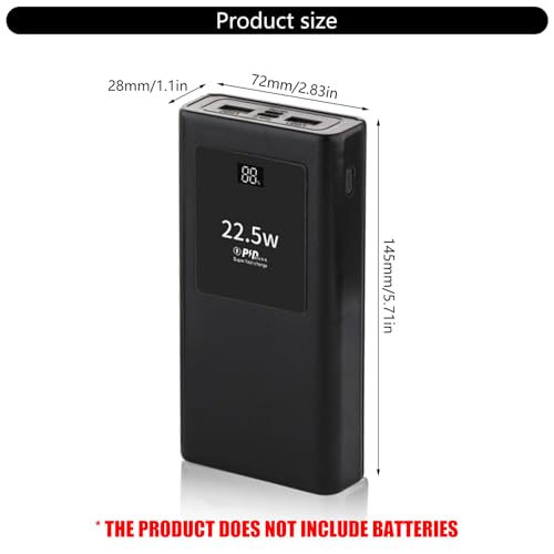 Powerbank con carga rápida 22.5W y carcasa desmontable miniatura 4