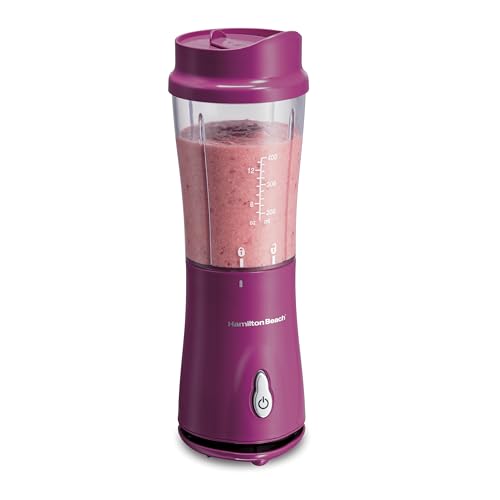 Hamilton Beach Portable Blender for Shakes and Smoothies, 14 Oz