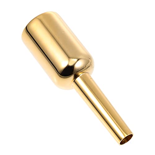 COSMEVIVI Gold Plated Mouthpiece Replacement for Professional Accessory 3c Size