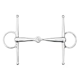 WALDHAUSEN Knebeltrense EST massiv, R: 5 cm, S: 16 mm, B: 13,5 c, 13.5 cm