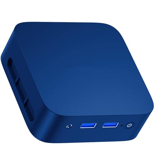 ミニpc n150 mini pc 8GB RAM 256GB SSD 最大3.6GHz 4C4T Windows 11 静音 高速放熱 青