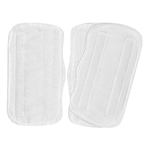 Beavorty 3 Piezas Cubierta De Trapeador De Vapor Recambios De Trapeador Eléctrico Almohadillas De Trapeador Limpiadores De Pisos Bono Plumeros Para Limpieza Lavables Fibra