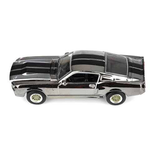 Greenlight 1/64 Ford Mustang Eleanor 1967 Plata miniatura 5