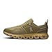 On Men's Cloud 6 WP Sneakers, Olive/Safari, 11 Medium US