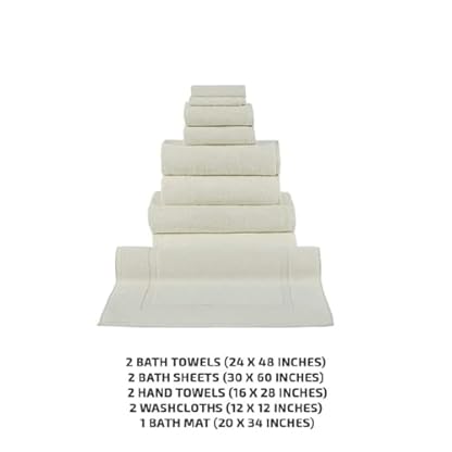 XFZJCHAP Schnell trocknendes Badetuch, Badematten-Set, Handtuch, klassisches Handtuch aus Baumwolle – Bild 4