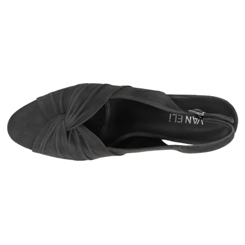 VANELi Womens Darly Pointed Toe Slingback Pumps Dress Casual Mid Heel 2-3" - Black4