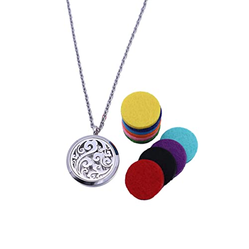 Collar difusor de aceites esenciales FOMIYES acero