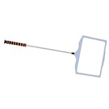 Uonlytech Doppelseitiges Handheld Schild mit Verstellbarem Teleskopstiel Flexibler Handdisplayhalter für Flughafen Transfers und Touristenführung bei Veranstaltungen